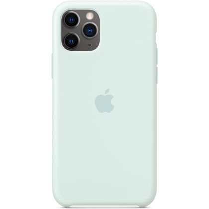 Silikoncase für das Apple iPhone 11 Pro - Seafoam